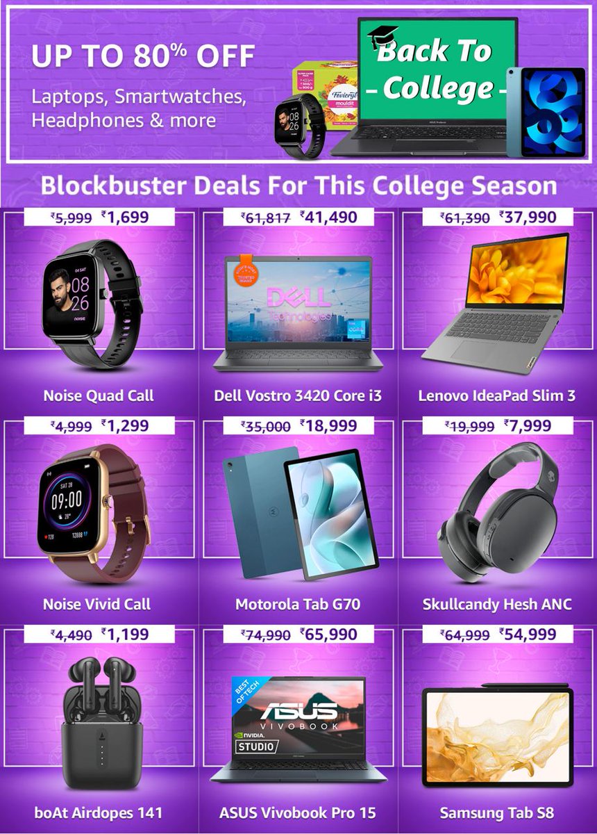 Online shopping for Back to College 2023 from a great selection at Electronics Store. amzn.to/3N2ZTRU via @amazonIN #DishaPatani #CycloneBiparjoy #Gadar2Teaser #Gadar2TeaserWinningHearts #smartgadgets #Indian