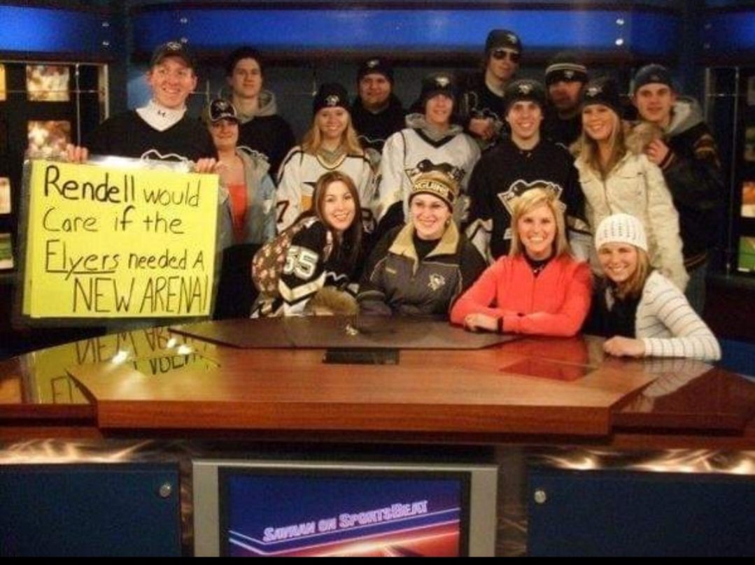 RIP Stan.

Thank you for welcoming a bunch of young <a href="/penguins/">Pittsburgh Penguins</a> fans (myself included) into your studio after a rally in March '07. We showed up announced, but you were kind and genuine, and listened to our concerns as our team faced an uncertain future. Class act.