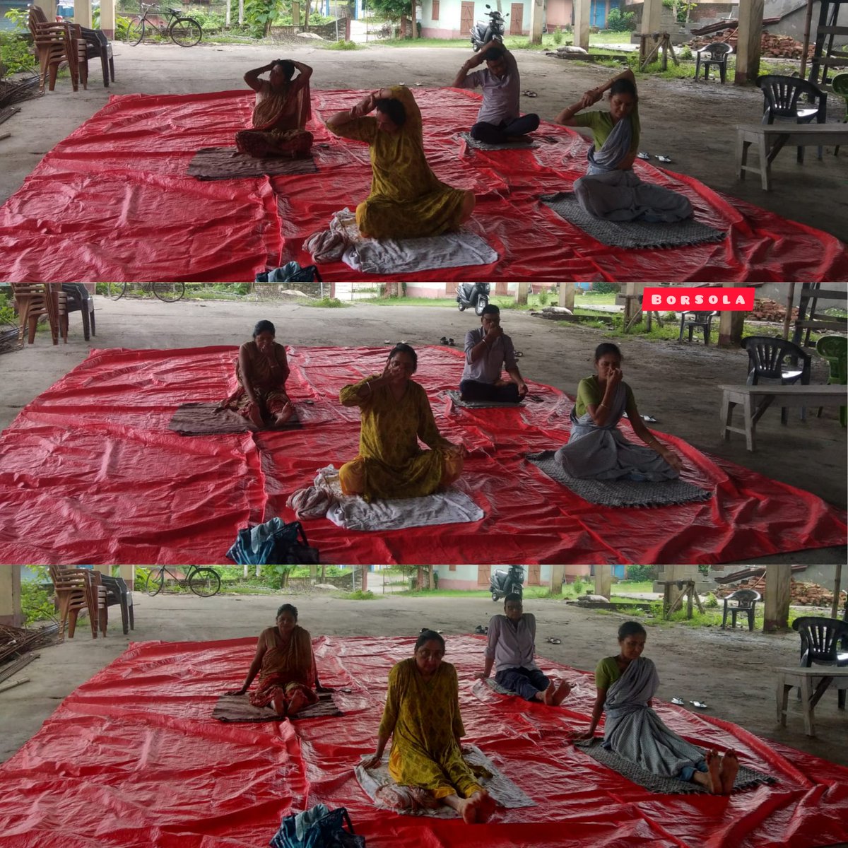 yoga_land's tweet photo. 💐----------------------🧘♀️🧘♂️--------------------💐
Assam #Sonitpur yog Shivir/centres
Yog Mitra... #Barnali Pallabi #Manju Ripon and #Juri Neog ji
Date...13.06.2023--------------------🧘♀️🧘♂️ https://t.co/fzepu2BubN