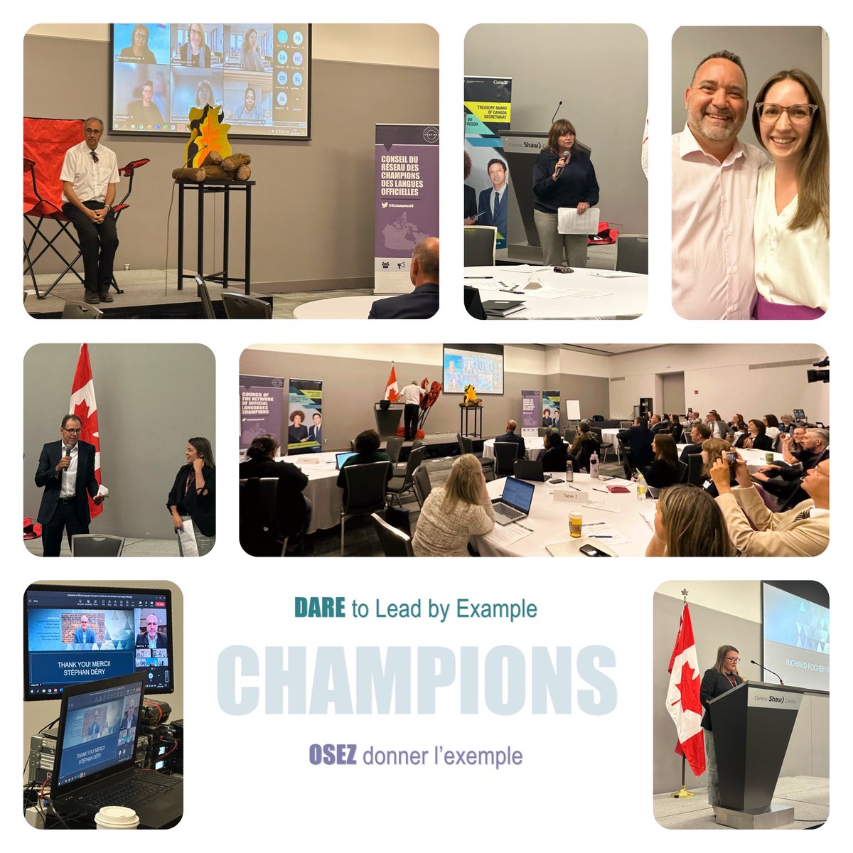 Over an hundred Leaders from across the country had the opportunity to met and exchange ideas at the 2023 Conference of Official Languages Champions.
Thank you all for your valuable participation!
#ollo #leadership #olchampionslo #officiallanguages #Leaders #osezdare