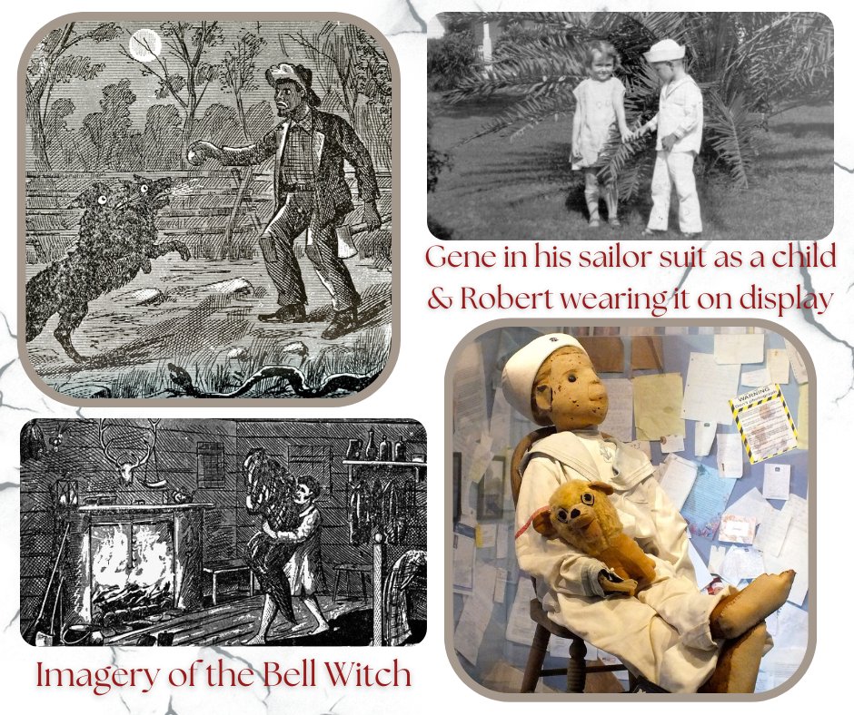 MECrisispod's tweet image. Welcome to Episode 16 of MEC! This week, Hailey tells us about the Bell Witch and we swap some spooky stories. Madison also has a spooky one for us, as she tells us about Robert the Doll who may be a little too close for comfort.