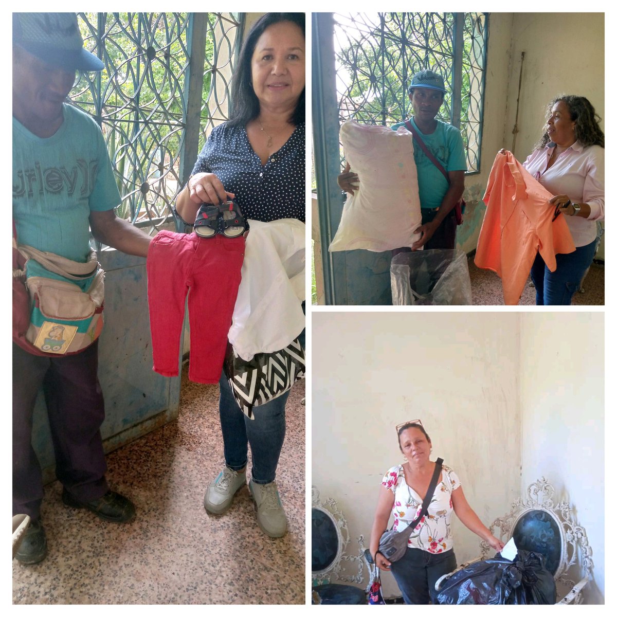 @pjcharallave hicimos entrega de donativos de ropas usadas en buenas condiciones a dirigentes y militantes de @Pr1meroJusticia la solidaridad nos une @hcapriles #VamosAEcharPalante por #LaVenezuelaDelEncuentro 
@Activismopjmir 
@ActivismoPJ
