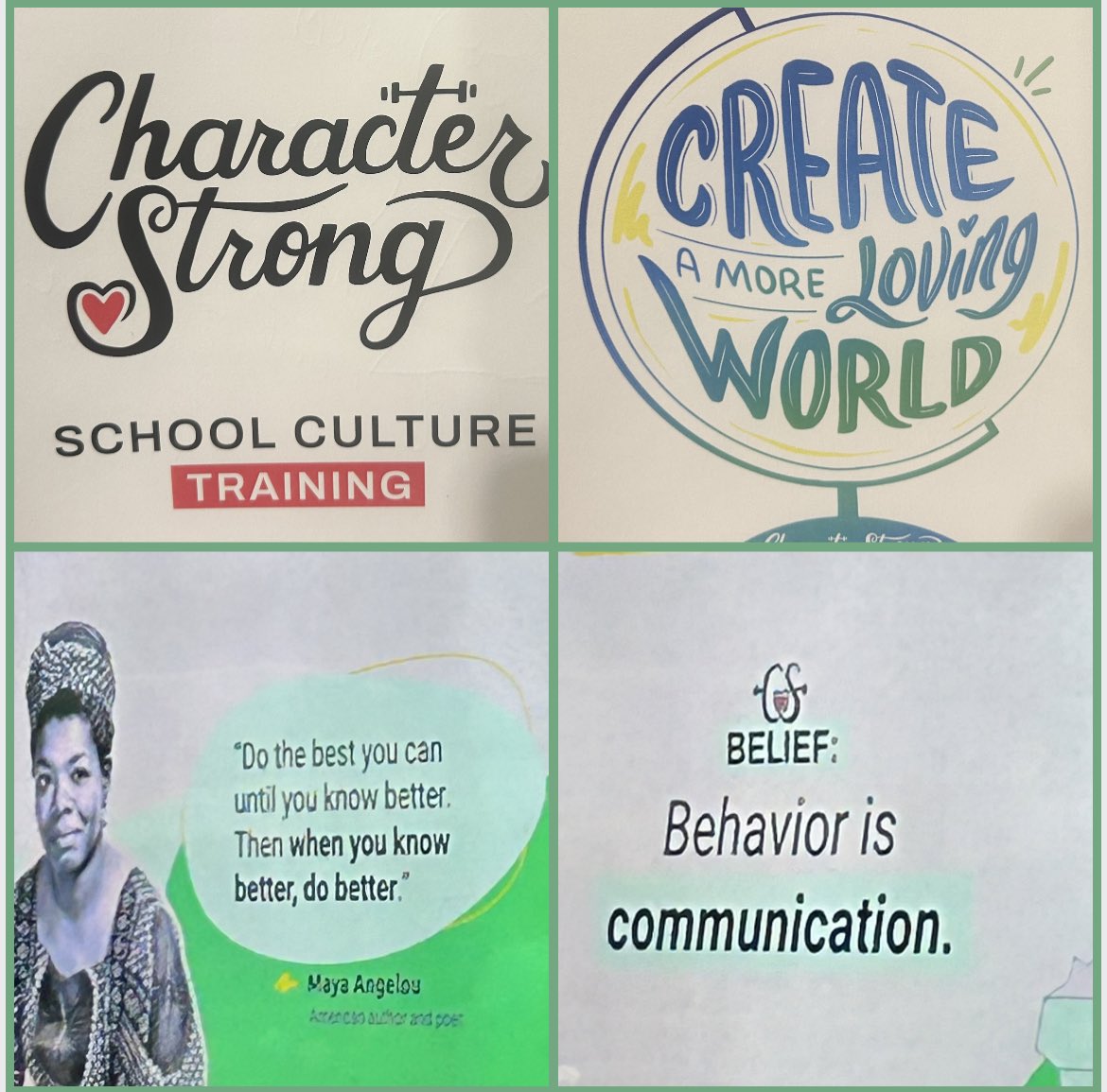 Walked away from today's School Culture PD with strategies to build school culture and ensure our students feel a sense of belonging and connectedness! 'You don't have to be bad to get better!' @CharacterStrong @KatyISDCounsel1 @FaldynFoxes #FaldynFoxes