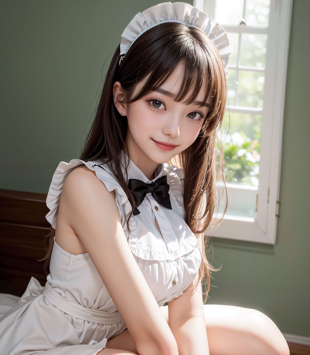 従順すぎるメイドだけど...いいかな？💘
#AIart #AIphoto