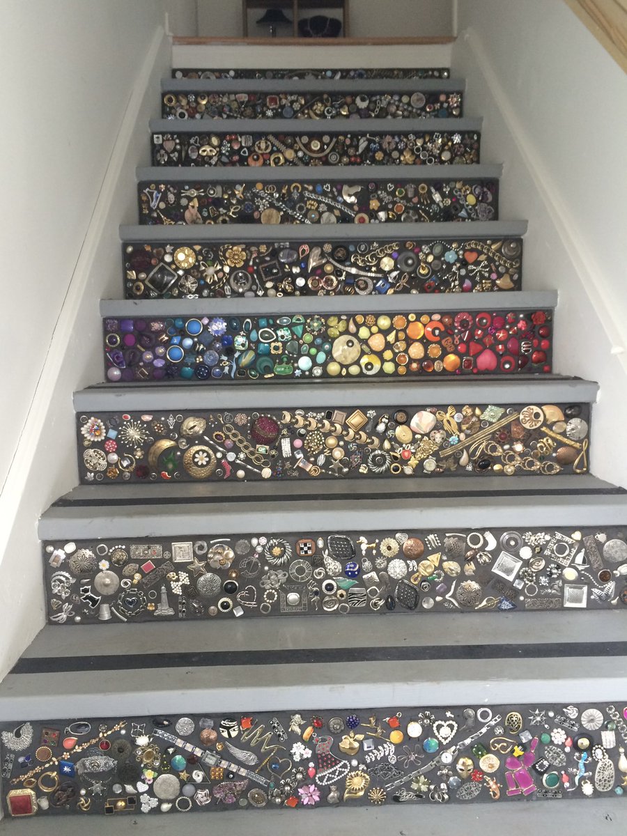 MySistersPlace's tweet photo. This Saturday is the #MicroEnterprise Open House. It’s rare we open on a Saturday—we hope you’ll take the opportunity to visit our stunning studio space located in a historic #CoachHouse You need a selfie on these stairs! #ldnont @cmha_tv  please share! https://t.co/F1LCjp7VNJ