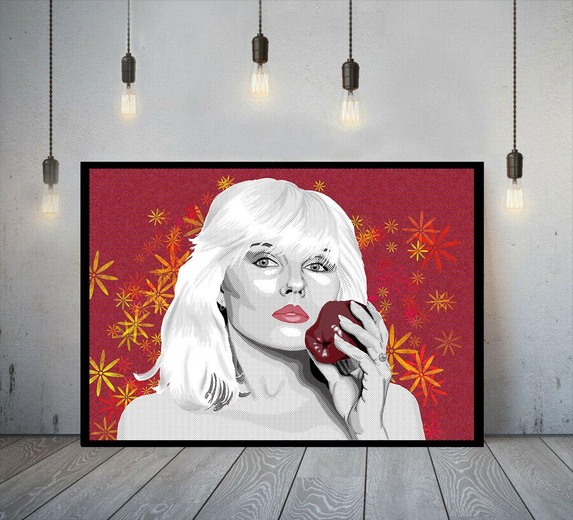 squeakie's tweet photo. Debbie Harry Blondie retro art print unframed, Blondie Poster, Blondie Wall Art, Debbie Harry pop art poster, Punk rock poster, art print https://t.co/fkBNXuXCjN #newWave #popCulture #giftideas #artworkbypaula #wallArt #5x7Print https://t.co/fTfpuYr2Z3