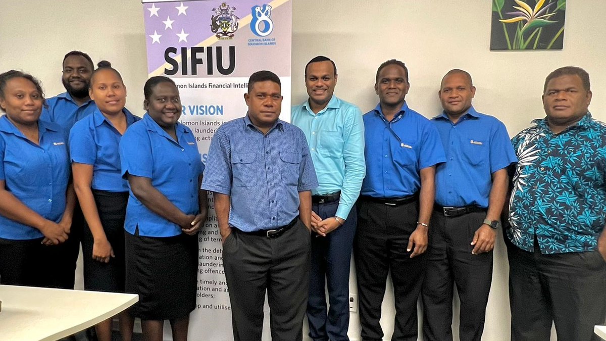 UNDP_Pacific's tweet photo. 🇸🇧 The Financial Intelligence Unit is strengthening the areas identified through the peer-to-peer #anticorruption knowledge exchange organized by @UNDP.  Tailored, hands-on support programme is being provided to the initiative.
#SDG16 #PacificAct #UKPacificPartnership https://t.co/grFayIFUXg