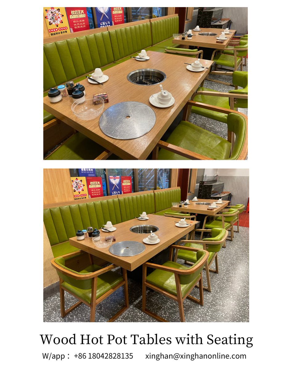 hotpotbbqtable's tweet image. Xinghanonline hot pot tables with seating furniture for sale 
#hotpottable #hotpottables #hotpottablesseating #woodhotpottable #woodhotpottablesseating #hotpotequipment #hotpotinductioncooker #hotpotrestaurant #hotpotrestaurantsupply #xinghanonline 
xinghanonline.com/Hot-Pot-Tables…