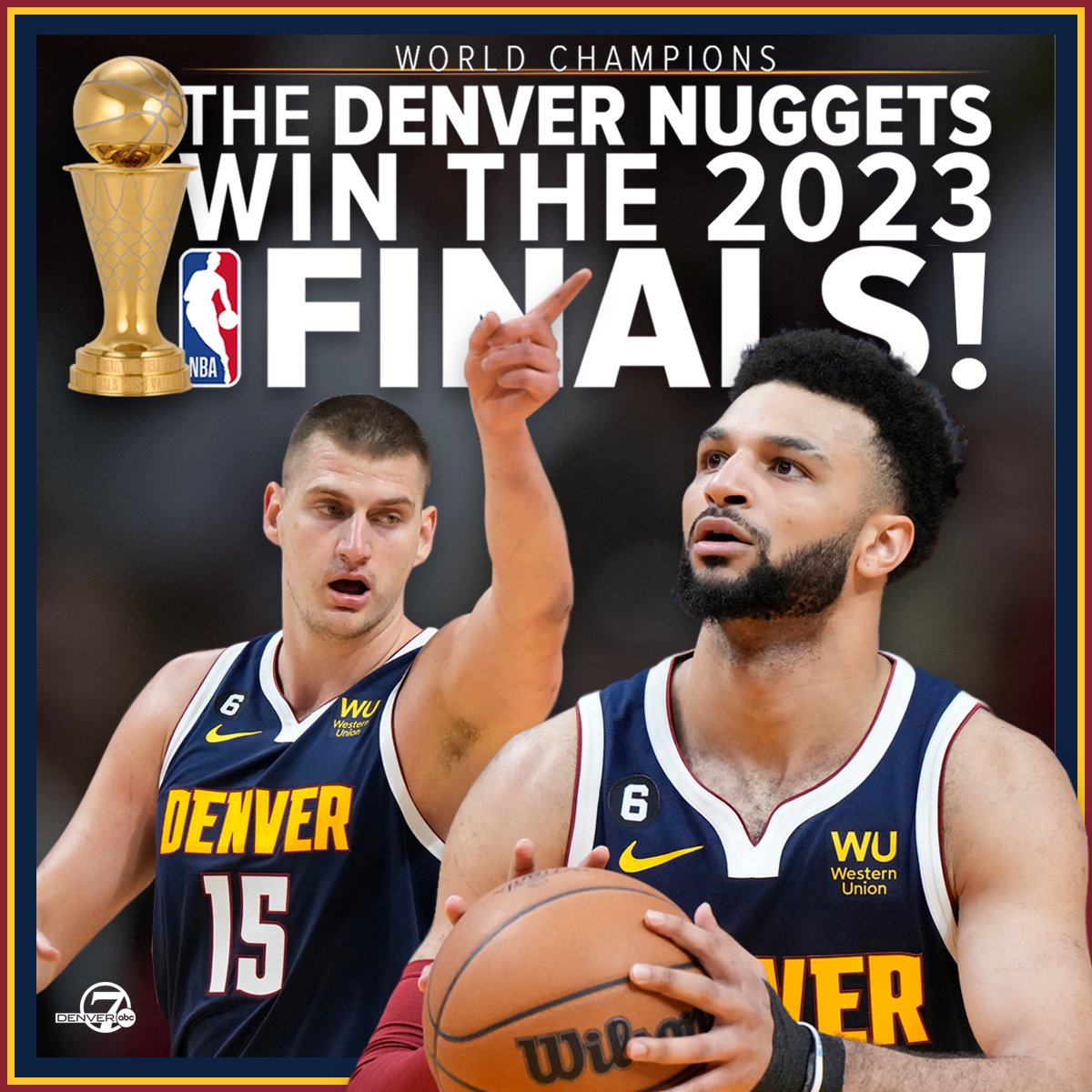 Denver Nuggets win first NBA title after beating Miami Heat in Game 5