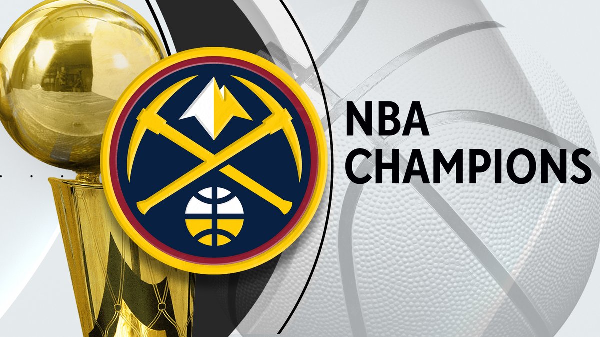 ben_warwick6's tweet photo. THE DENVER NUGGETS ARE THE 2023 NBA CHAMPIONS! https://t.co/ZW3cNML5T2