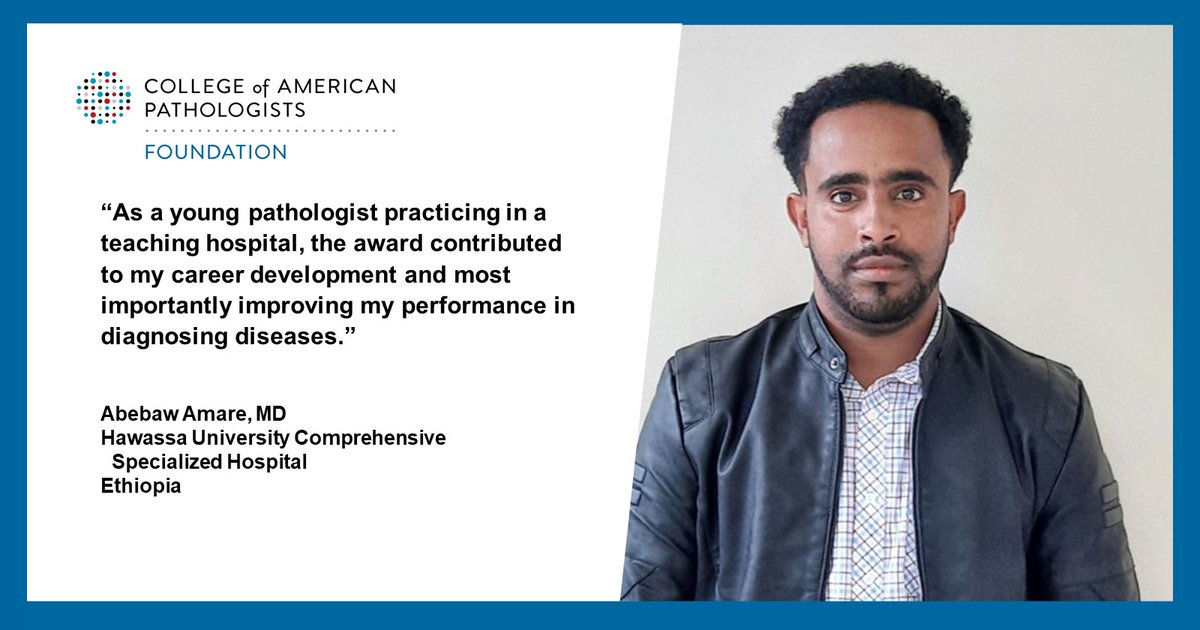 Funding for CAP23 virtual meeting registration for international pathologists practicing in medically under-resourced areas

Apply Today for the Global Pathology Education Award (Deadline June 15, 2023)”
capatholo.gy/3W1rBm9 <a href="/CAPFndn/">CAP Foundation</a>