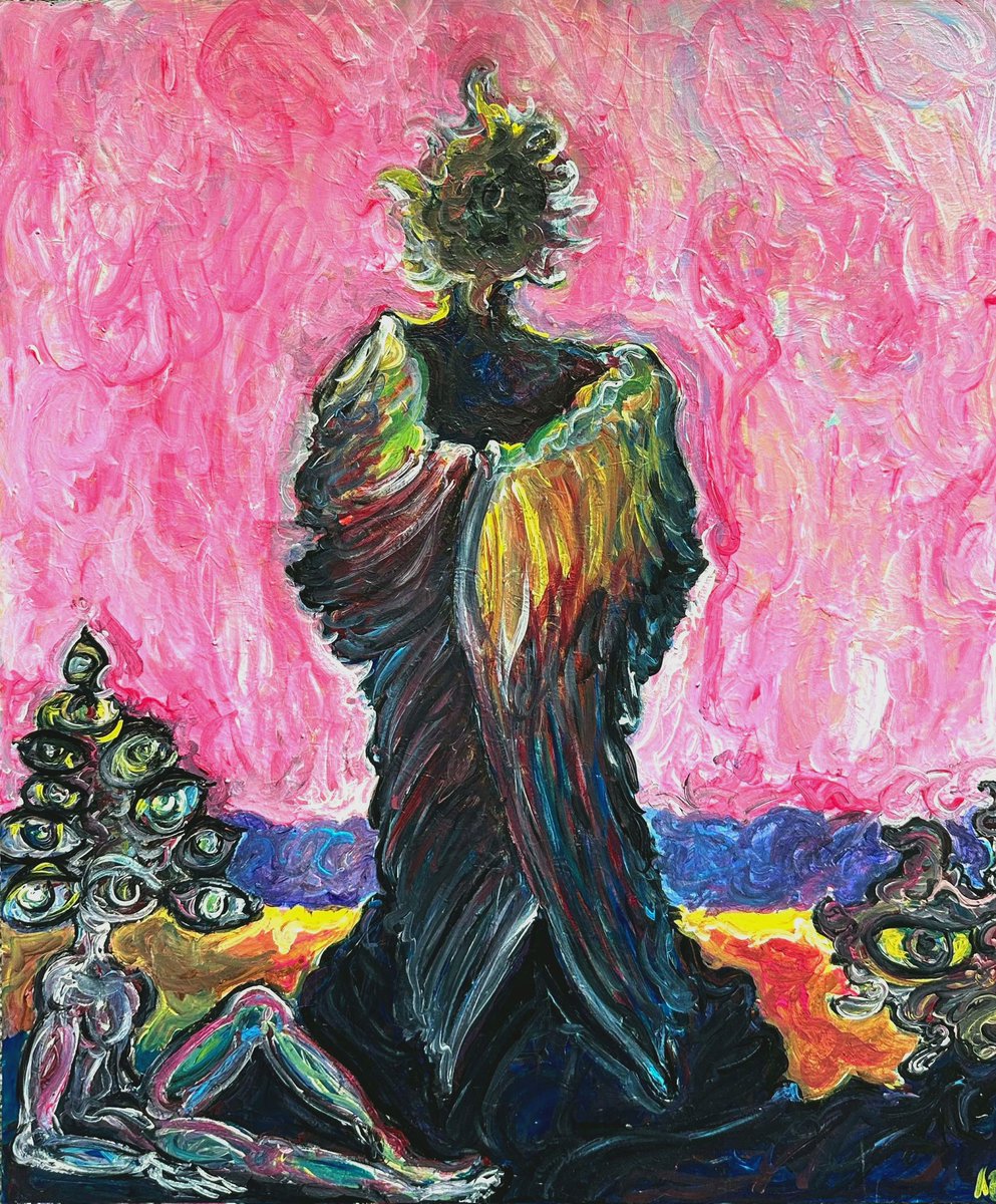 BearheartC's tweet photo. Seraphim

Acrylic on plastic sheet

#acrylic #painting #artwork #art #artontwitter #ArtistOnTwitter #surrealism #surrealart #surreal #Abstract #abstractart https://t.co/orRHTSnYBo
