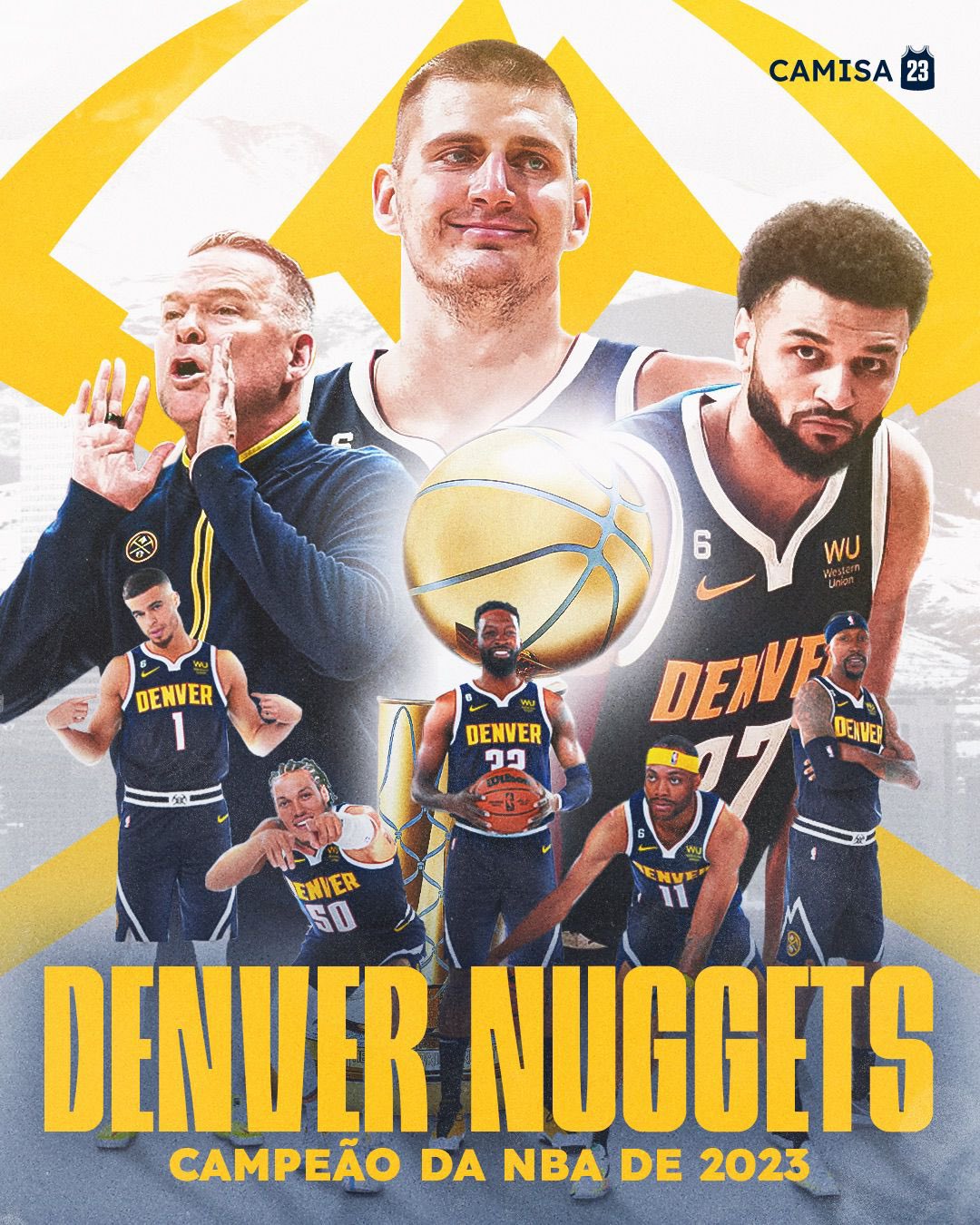 Finais da NBA: Denver Nuggets perto do título inédito contra Miami Heat -  Esportes - Estado de Minas