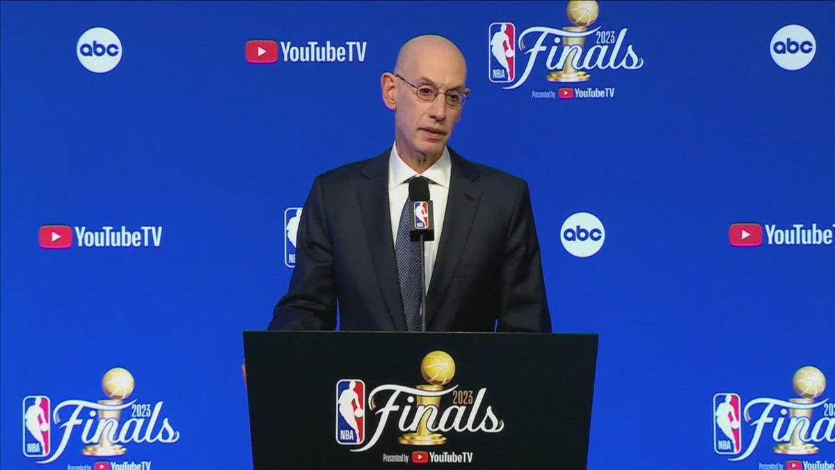 Congrats to the Nuggets...

Anyways, we are only 5 minutes away from the Ja Morant Suspension Announcement

Adam Silver is getting ready at the podium...