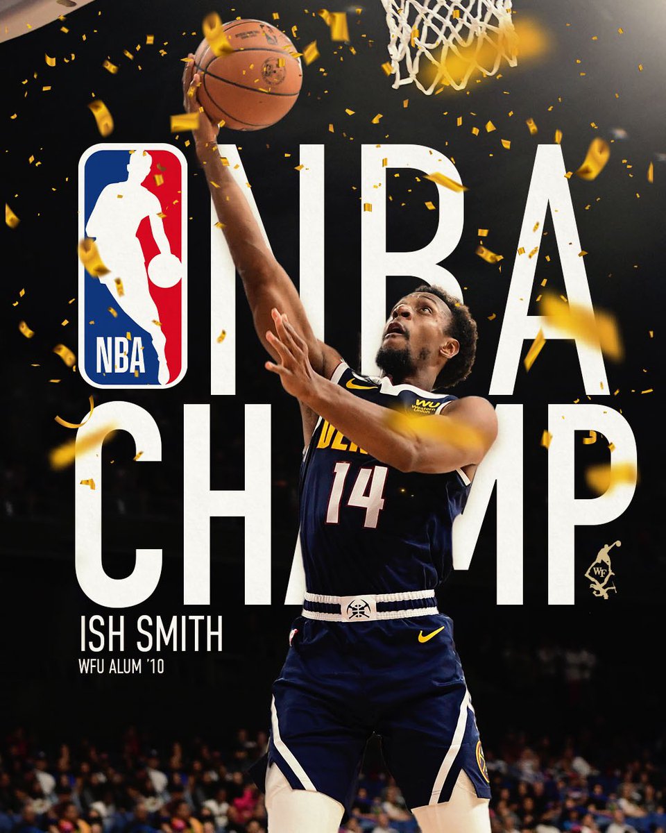 🏆 2023 NBA CHAMPION 🏆 

@IshSmith | #ProDeacs 🎩