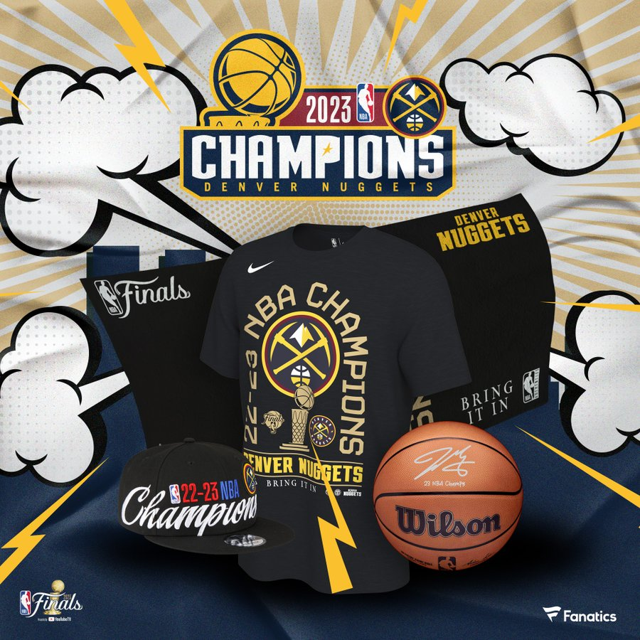 Official Nuggets Gear, Nuggets NBA Champs Apparel, Jerseys