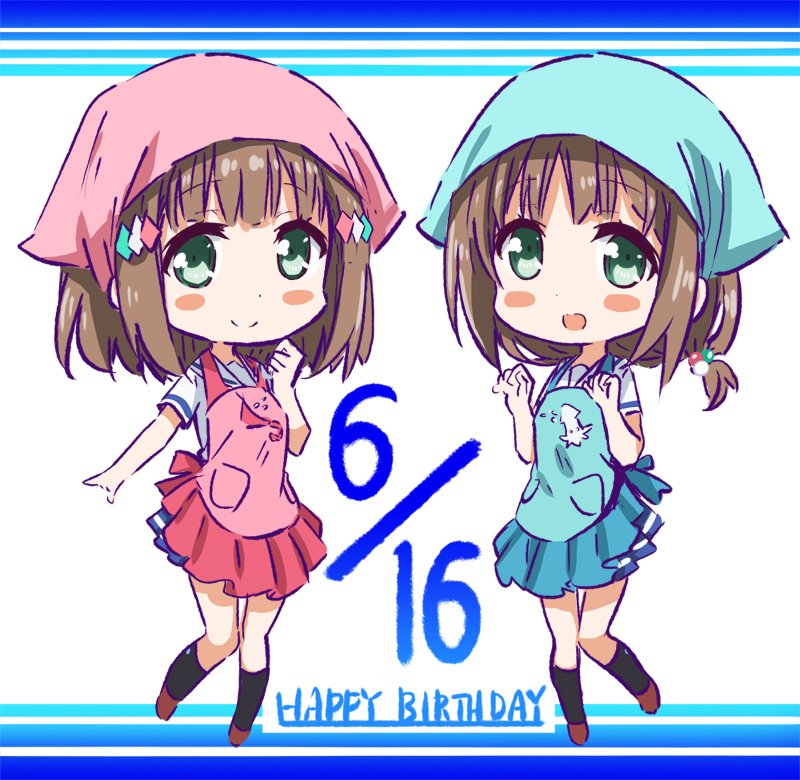 ほっちゃん・あっちゃん、誕生日おめでとう！

#はいふり
#杵崎ほまれ誕生祭2023
#杵崎あかね誕生祭2023