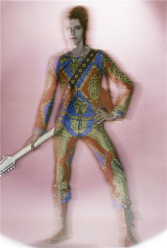 David Bowie as Ziggy Stardust in London, 1972. Photo by Brian Duffy.
