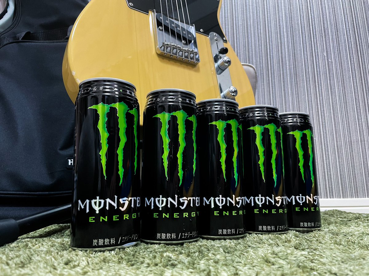 今回は動画作らないけど、Monster 500ml缶が出たので宣伝しておくぜオラ！！

#500ml缶登場