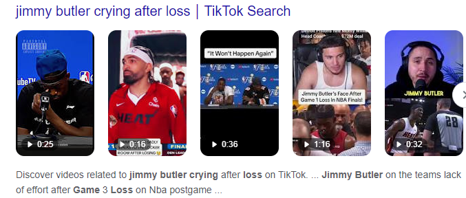 JamesLSammy's tweet photo. Sending love to #JimmyButler after his emotional interview post-Game 4 loss 💔 Let's turn tears into motivation and support him through this tough time! #NBAPlayoffs #MiamiHeat #StayStrongJimmy #MotivationMonday #BasketballFamily #ChampionMindset #PushThrough https://t.co/IbN5AkB4fY