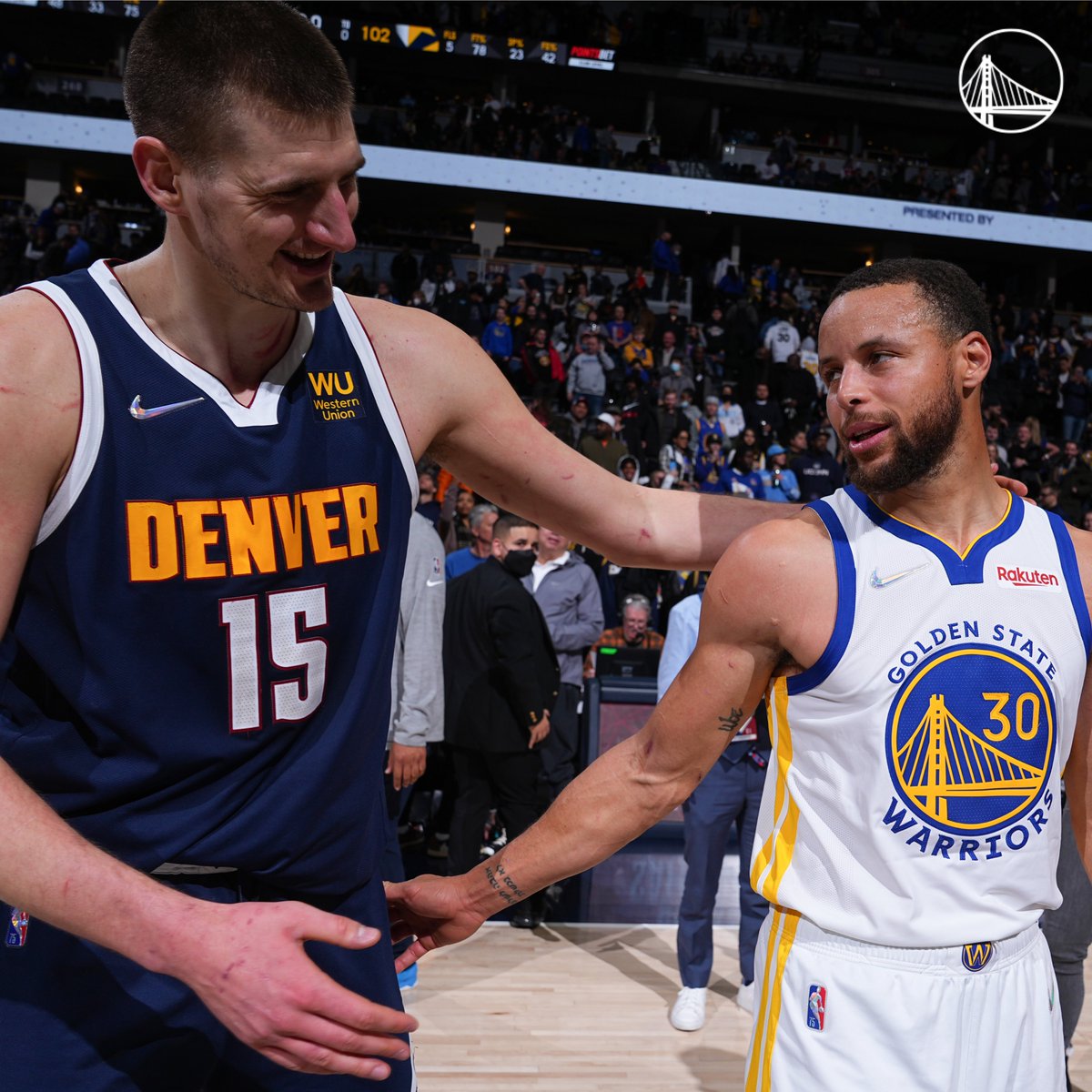 warriors's tweet image. &amp;amp; with that the 2022-23 season comes to a close.

Congrats, @nuggets