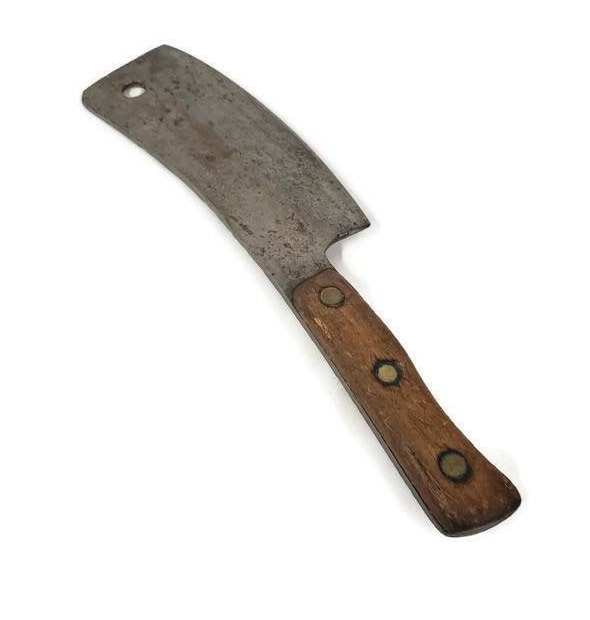 arlissbryant's tweet photo. Butchers cleaver hog splitting antique slaughterhouse hand tools https://t.co/usuma9C7o2 #Etsy #signs #chickencoop #ChickenDaddy #woodstove #BlacksmithTools https://t.co/4JREjdOQpg