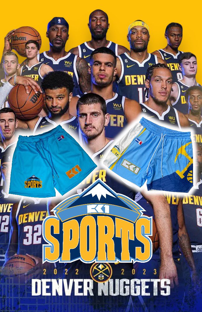 ck1trey's tweet photo. WORLD CHAMPS🏆

ALL DENVER NUGGETS SHORTS $20 THE NEXT 24 HOURS!

https://t.co/7RLE7q6aAc https://t.co/Qv4LqmcjYB
