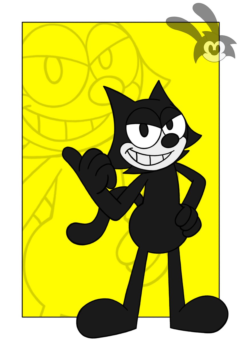 //Character Portrait: Felix The Cat//

[#FelixTheCat #Toon #Rubberhose]