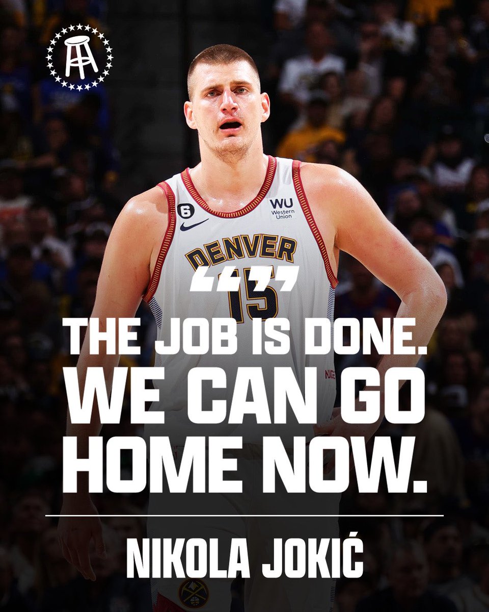 Barstool Sports on Twitter "Job is finished."