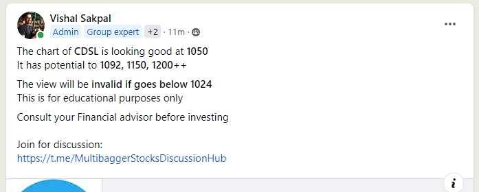 MadmanTrades's tweet photo. #CDSL #CentralDepository
Retest spotted.

#TrendingStock #StocksInFocus #StockmarketCrash  #stocktobuy #StockToWatch #InvestmentStock #Stock https://t.co/bxmzhxGPsh