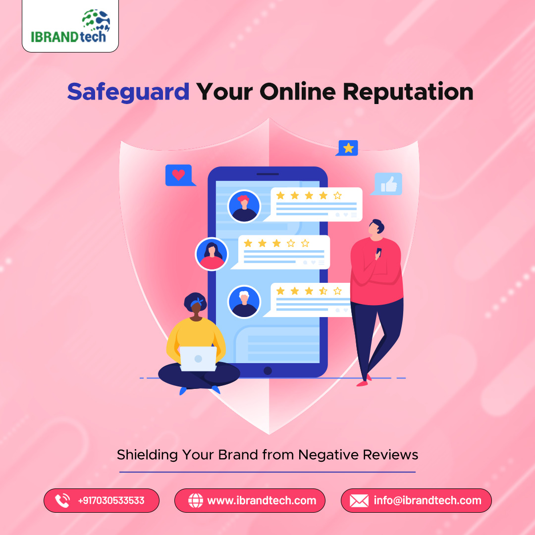 Eliminate all fake content and protect your business overall online platforms.

For more details visit ibrandtech.com or call on 7030533533.

#OnlineReputation #DigitalMarketing #ReputationManagement #ORM #ORMinDigitalMarketing #ORMServices #OnlineReputationManagement