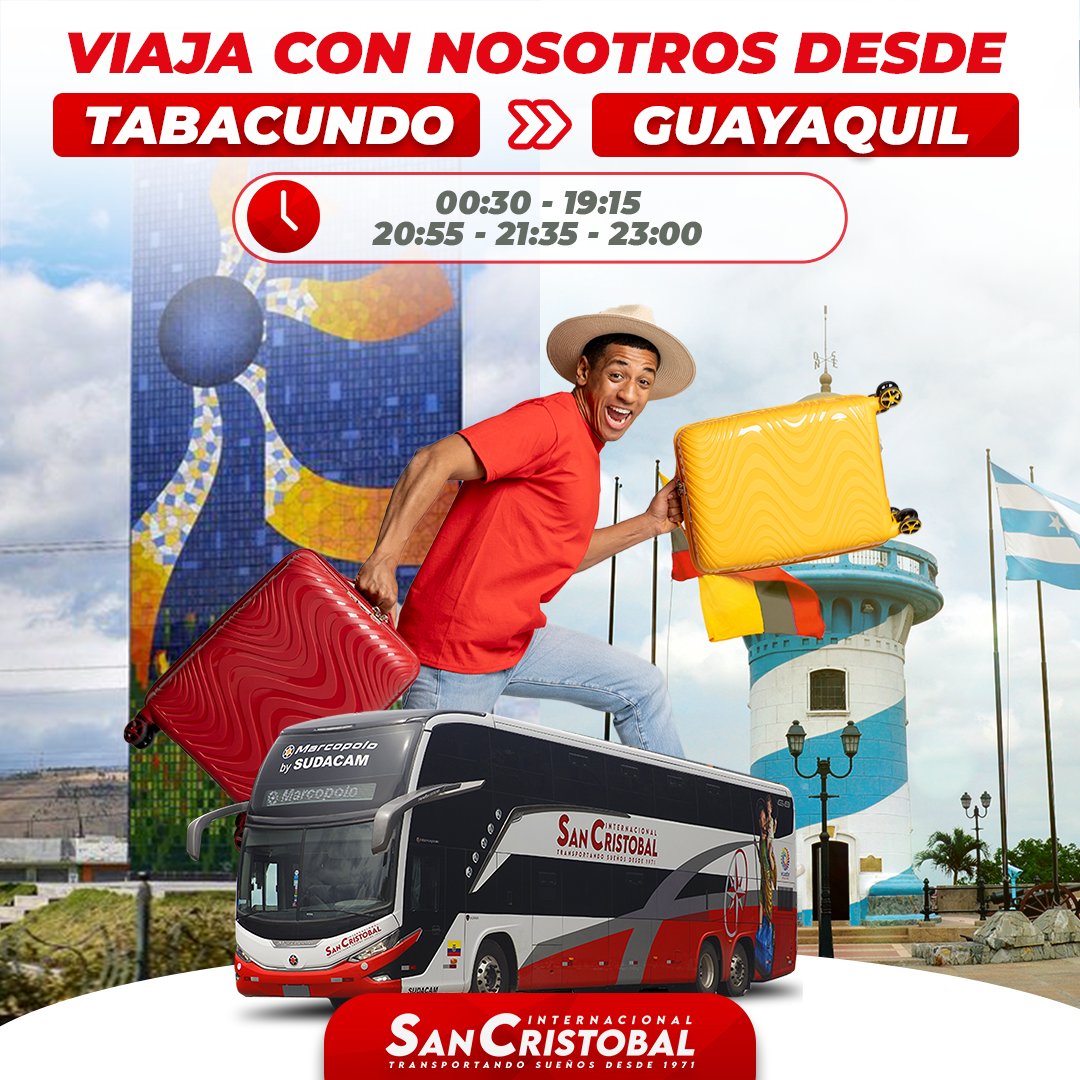 sancristobalec's tweet photo. Desde hoy ya puedes viajar desde nuestra nueva sucursal en TABACUNDO
📷La Y de Tabacundo
📷099 191 5944 https://t.co/YeJ7Q0cVsO
