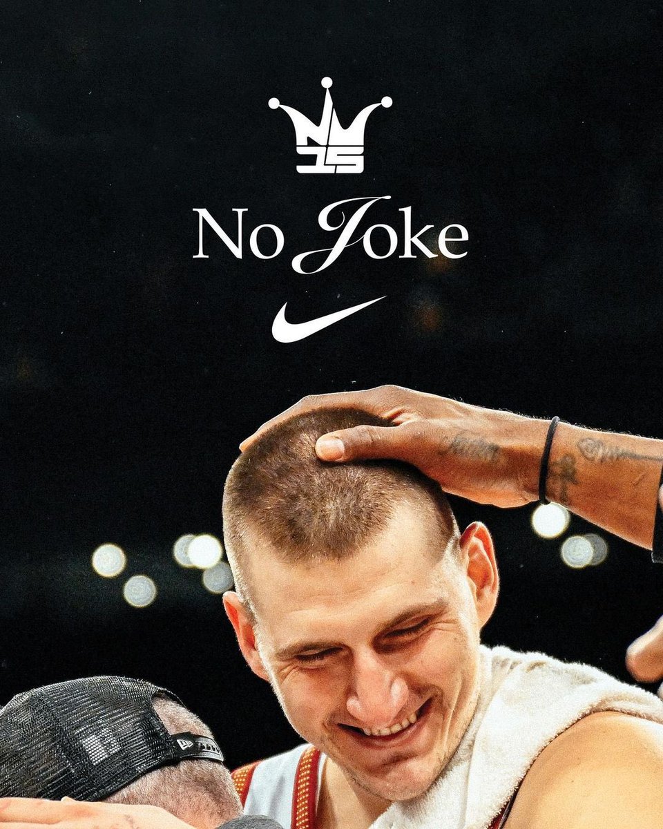 .@nikebasketball congratulates Jokic and the Nuggets 🏆