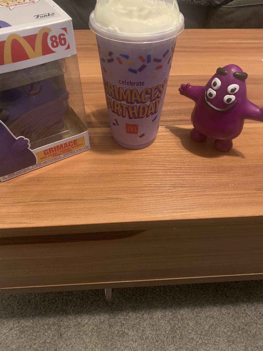 This is what the grimace grind is all about