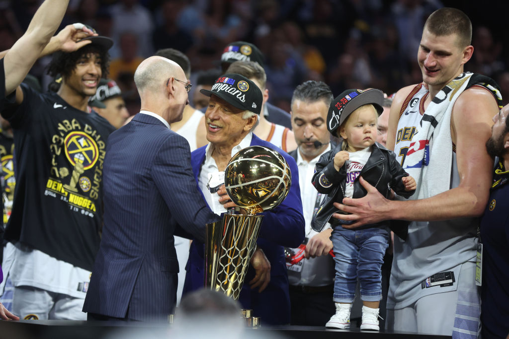 ESPNInsights's tweet photo. Nikola Jokic becomes the 1st player drafted outside the top-15 to win both Finals MVP and regular season MVP. https://t.co/lqbdfzQkMW