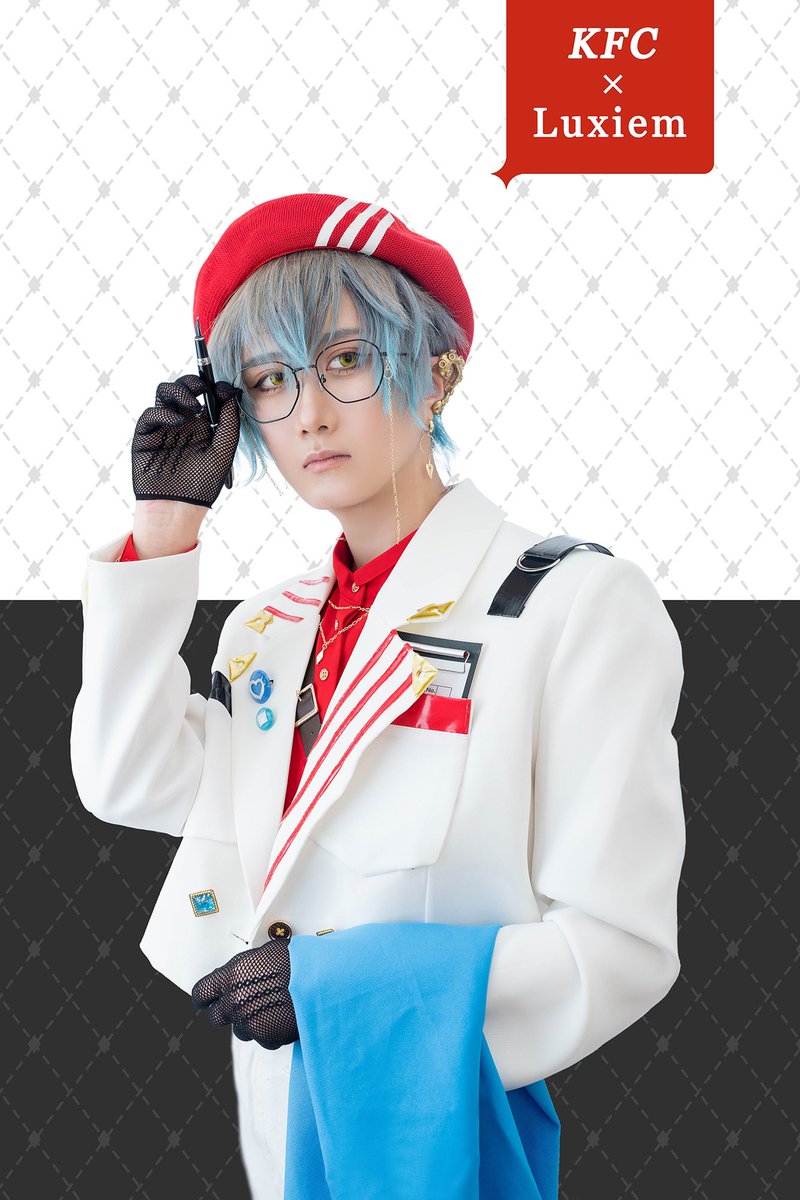 jun_66666's tweet photo. #IkeEveland   #コスプレ 
luxiem x kfc
自宅での自撮り 
photo &amp; edit by myself https://t.co/zuvnCE65Eh