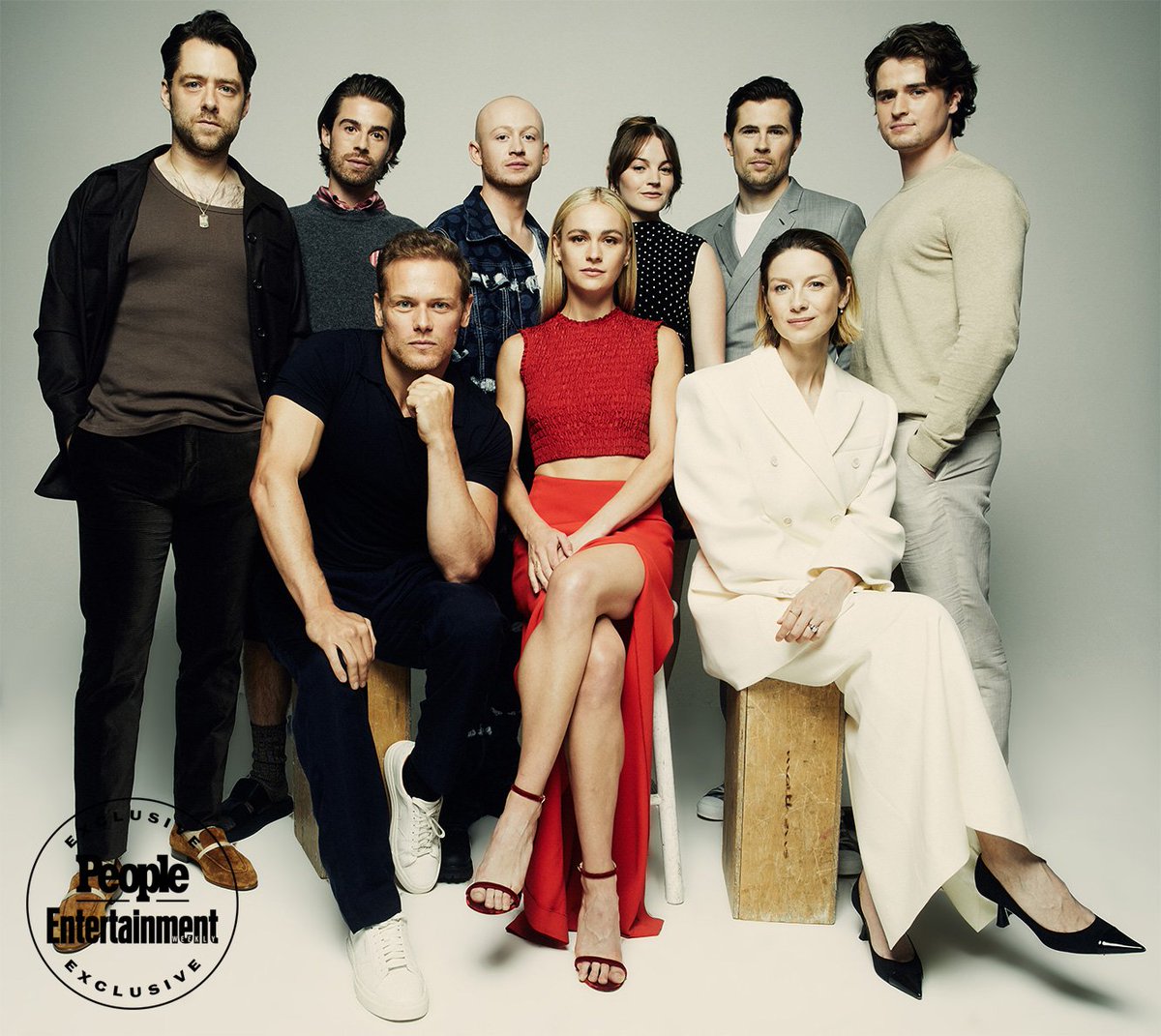Richard Rankin, Joey Phillips, Sam Heughan, John Bell, Sophie Skelton, Izzy Meikle-Small, David Berry, Caitriona Balfe, and Charles Vandervaart (Outlander)

The annual Tribeca Film Festival 

EW and PEOPLE's exclusive portraits.

CREDIT: ERIK TANNER/CONTOUR BY GETTY IMAGES