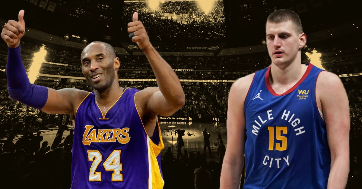 NBAinthezone™️ (@nbainthezone) on Twitter photo Kobe Bryant challenged Jokic to be an MVP back in 2019. Not only did he win two, he just became the first Finals MVP to average 30+ points and 7+ assists since Kobe himself... Kobe Bryant challenged Jokic to be an MVP back in 2019. Not only did he win two, he just became the first Finals MVP to average 30+ points and 7+ assists since Kobe himself...