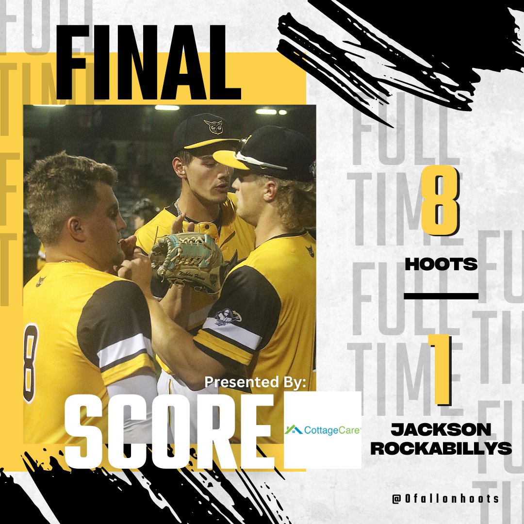 ofallonbaseball's tweet photo. ANOTHER DUB!

Hoots play again on Wednesday at Cape Catfish.

#HootyHoo x #FortheFan https://t.co/IDQ8VhQDeL