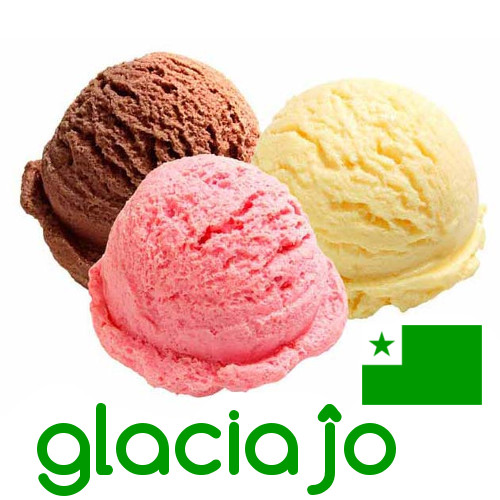Glaciaĵo #Esperanto #Vortoj