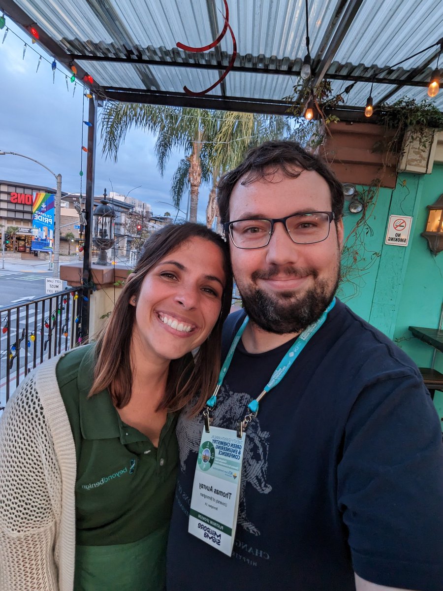 Had a wonderful time at #CommitToGreenChem summit with the wonderful @beyondbenign team to warm up for #gcande and catch up with the fantastic @juliana_lvidal