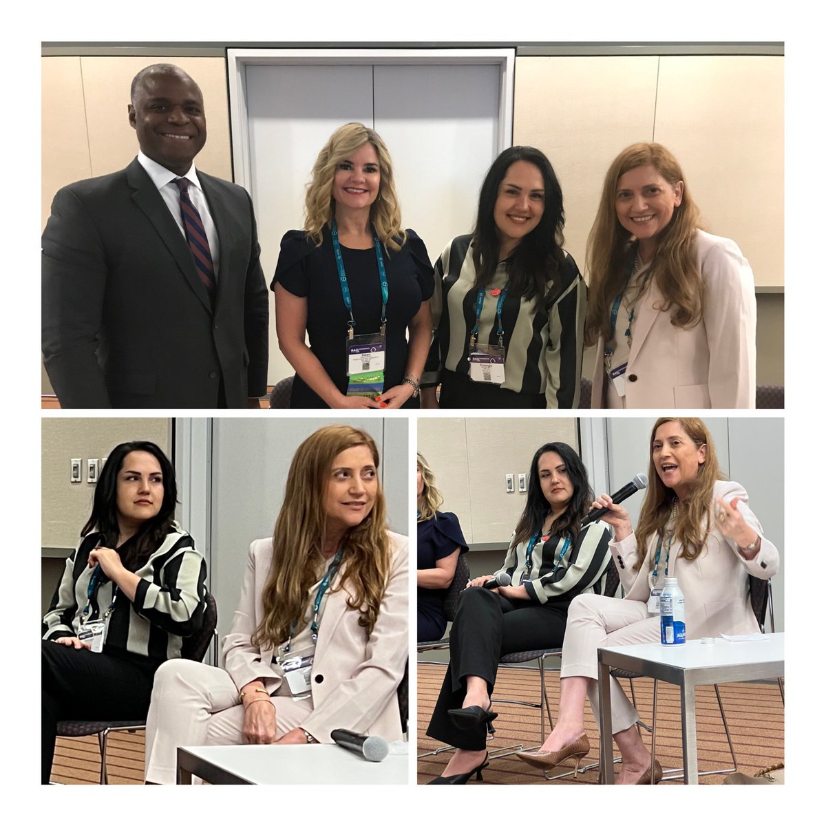 GenZplanet's tweet photo. A great session today at @APTA_info #rail conference. “Addressing the workforce crisis” panel discussion w/t moderator Collie Greenwood,  panelists @Karenphilbrick, @kakarfrankie and @hbs360 discussing talent opportunities with #GenZ, #immigrants, and educating  #GenAlpha. https://t.co/1L1YMYWaxu