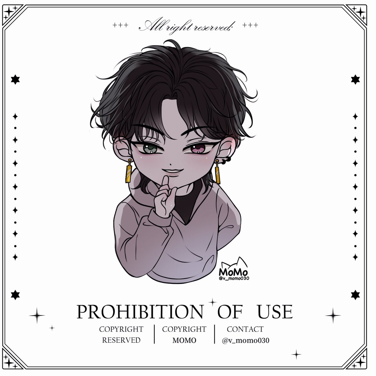 mua～(*^3^)✨@Mushroomuaa buguu nim's OC SD gift 🎁❤️ 