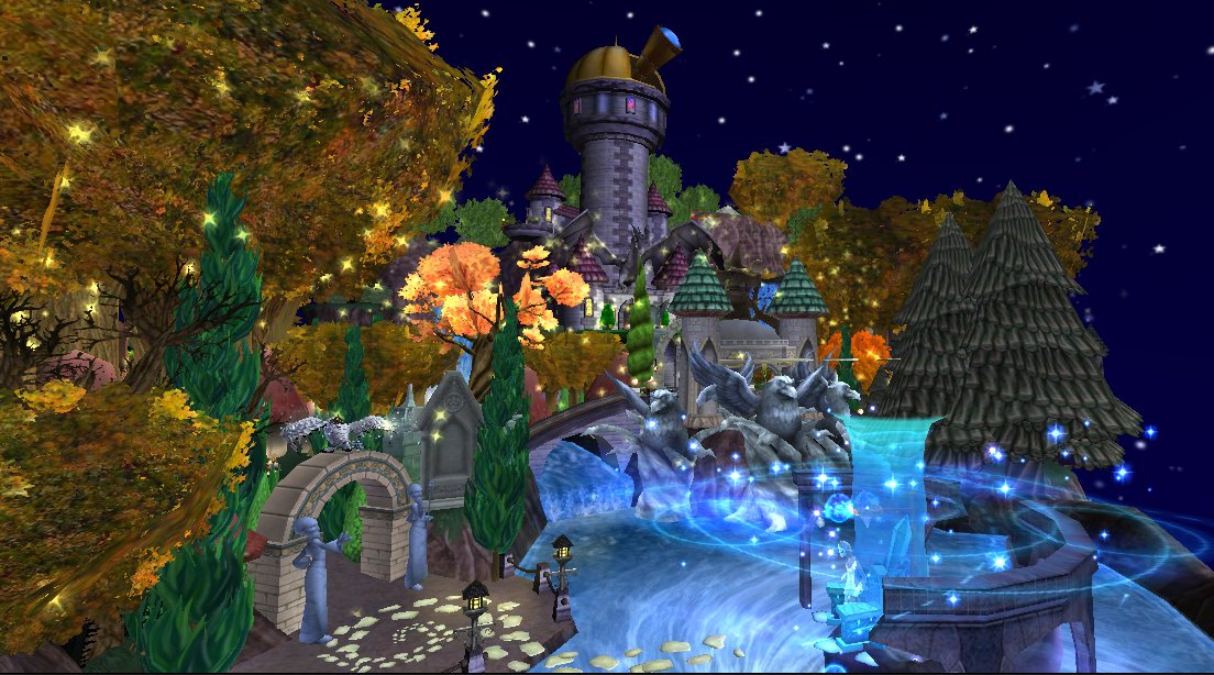 ApparentlyMe4's tweet photo. The old wizard Armath Zar has opened the Tower of Withywindle to the public as a bed and breakfast. Explore the strange forest of spirits and beasts, the halls of forgotten lore, and meet the magician himself in his Wizard's Watchtower in the decor category! #wizard101 https://t.co/QioeAttLHB