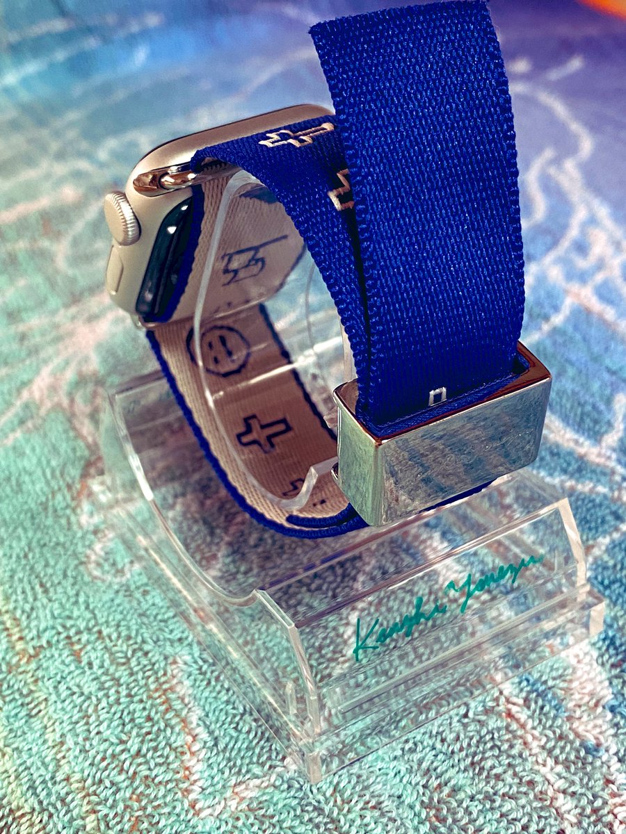 あまりの可愛さに複数買いした空想ブレス、AppleWatchのベルトにして