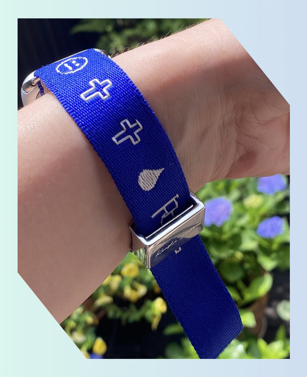 あまりの可愛さに複数買いした空想ブレス、AppleWatchのベルトにして