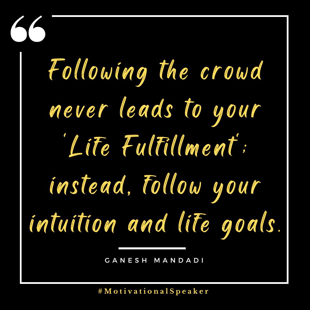 MandadiGanesh's tweet photo. 💡 Embrace Your Uniqueness! ⚡ 🙌

Step out from the crowd and unlock your true potential! 💪 🎯 🚀

#EmbraceYourUniqueness #FollowYourIntuition #LifeGoals #UnleashYourPotential #FindYourFulfillment #EmpowerYourself #GaneshMandadi #MotivationalSpeaker #SuccessMotivation https://t.co/3V2LzdPPT8