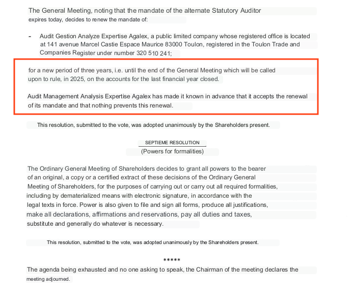 Miraval had a meeting in March to kick out #BradPitt  #BradPittIsAnAbuser 's point person Warren Grant and to extend the auditors' term 3 years  scribd.com/document/65258…