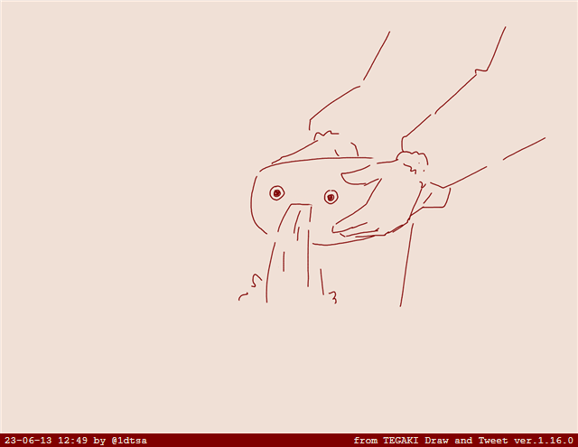 「>例の画像ください これでよかったですか? #tegaki_dt」|いちだい🌄5/7東京例大祭う32bのイラスト