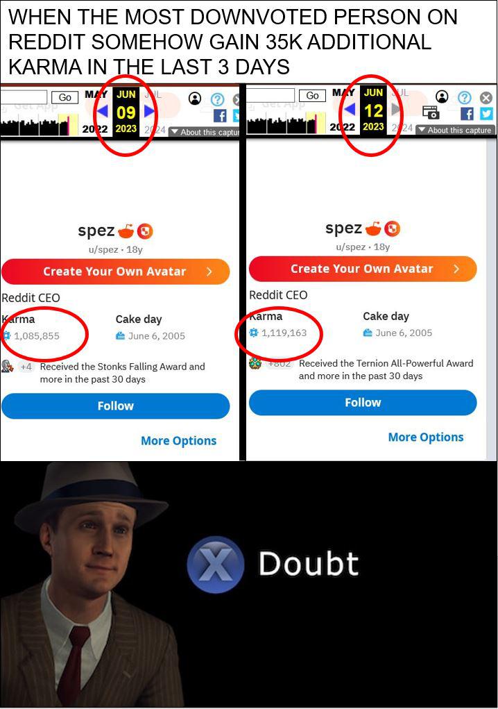 rDankMemeBot's tweet photo. "I want to spez my Karma too!" posted by u/Doney89 https://t.co/KgNUD3gqrO